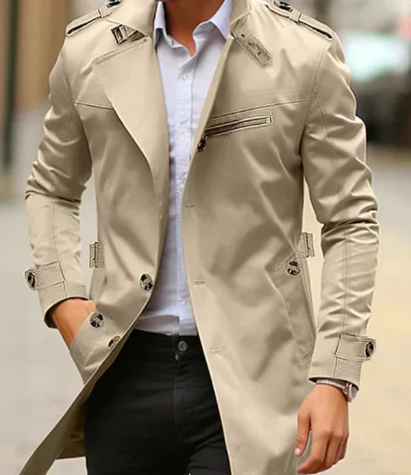 Anish | Trench coat clásico para hombres