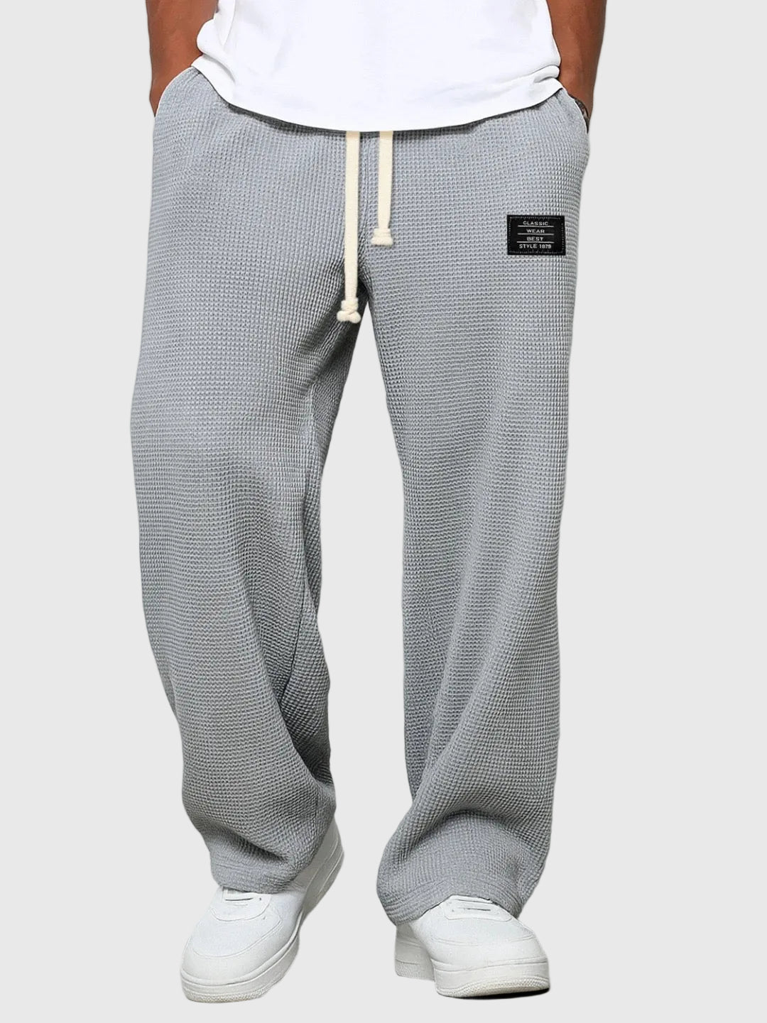 Samuel | Pantalones de Pierna Ancha con Cintura Ajustable