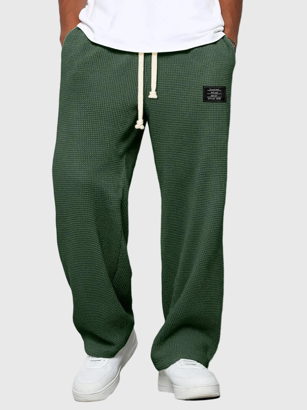 Samuel | Pantalones de Pierna Ancha con Cintura Ajustable