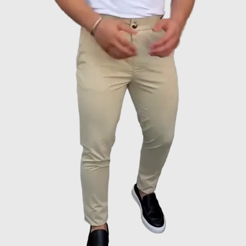 Tommaso | Pantalones Slim Fit de Stretch para Hombre