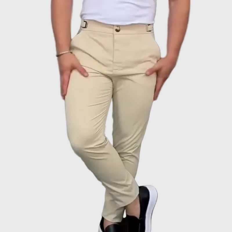 Tommaso | Pantalones Slim Fit de Stretch para Hombre