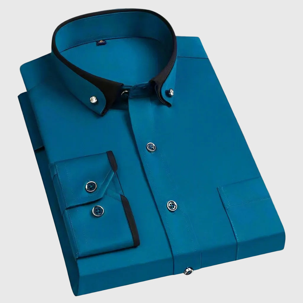 Iván | Camisa Clásica de Manga Larga