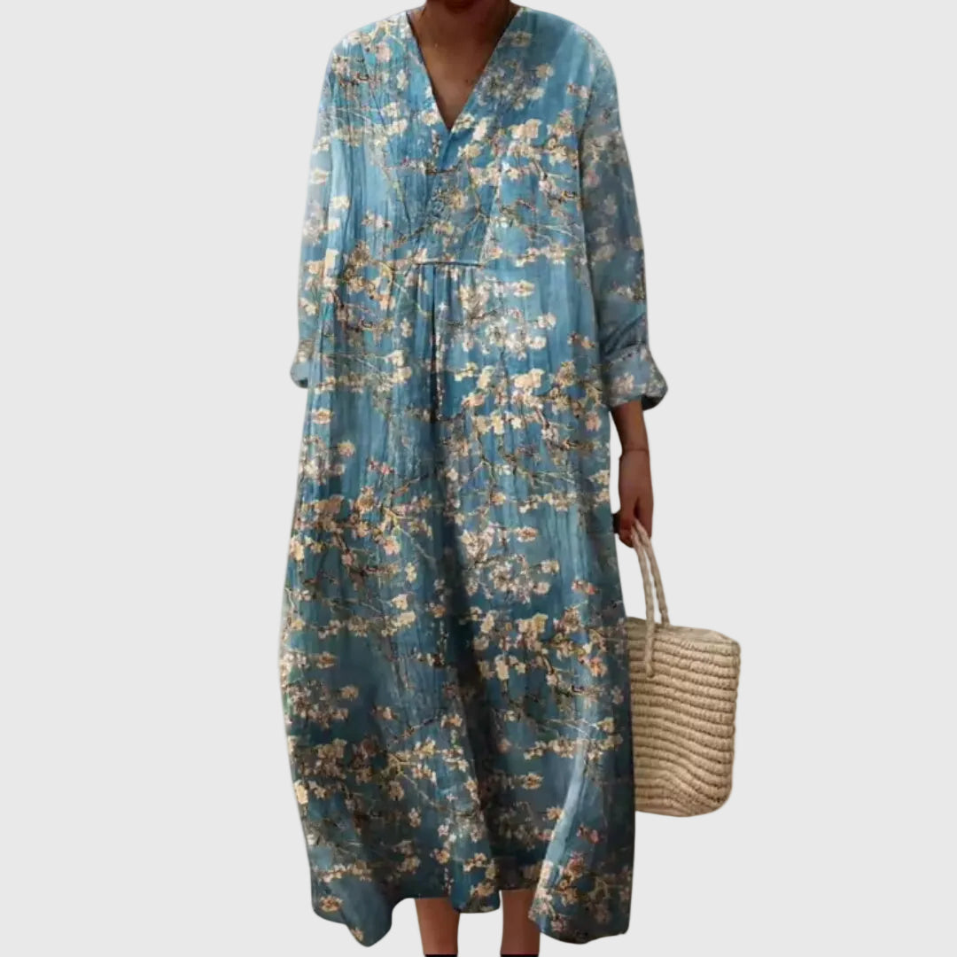 Stephanie | Vestido Midi Geométrico