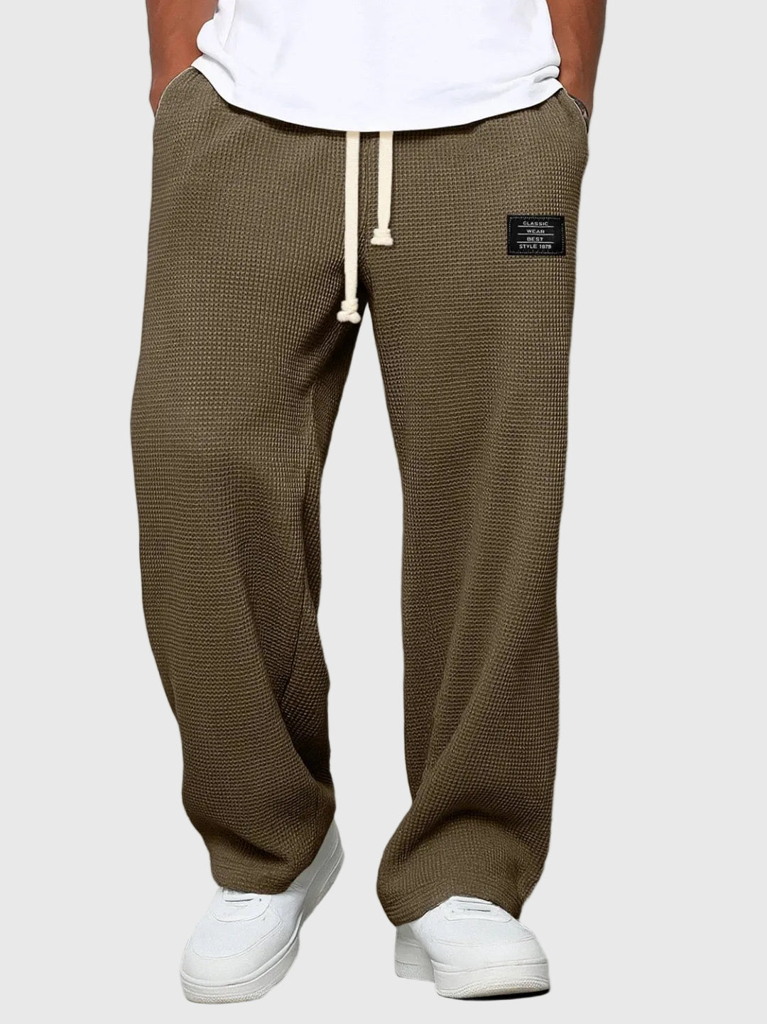 Samuel | Pantalones de Pierna Ancha con Cintura Ajustable