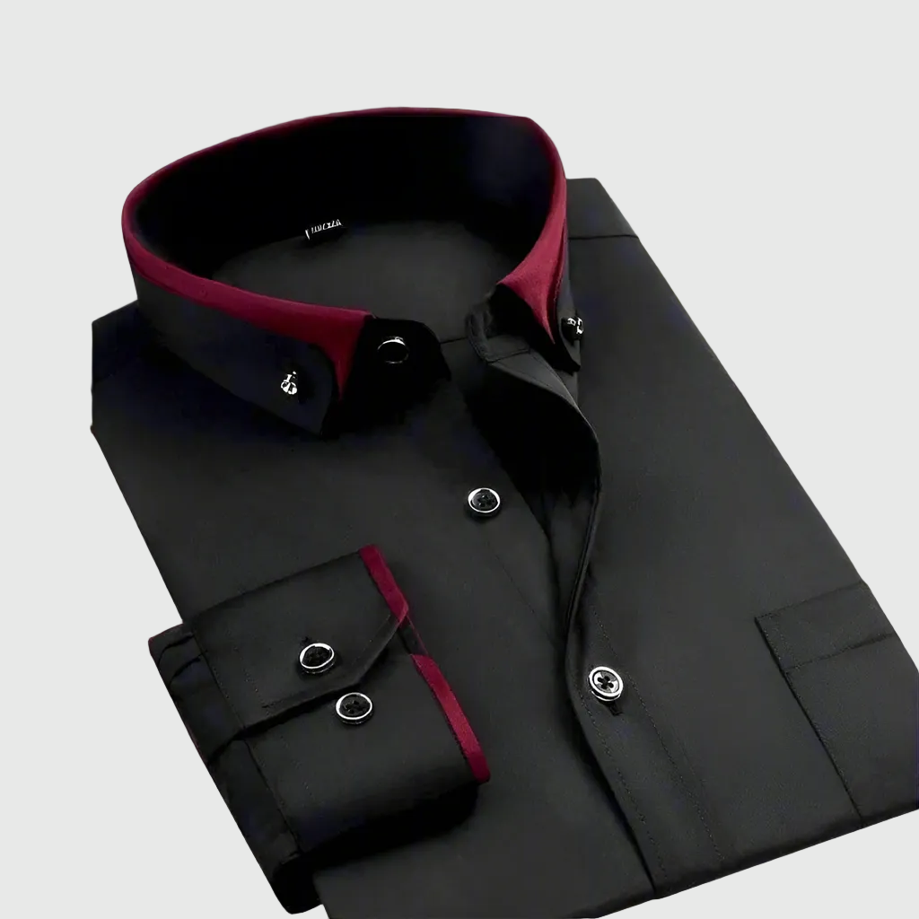 Iván | Camisa Clásica de Manga Larga