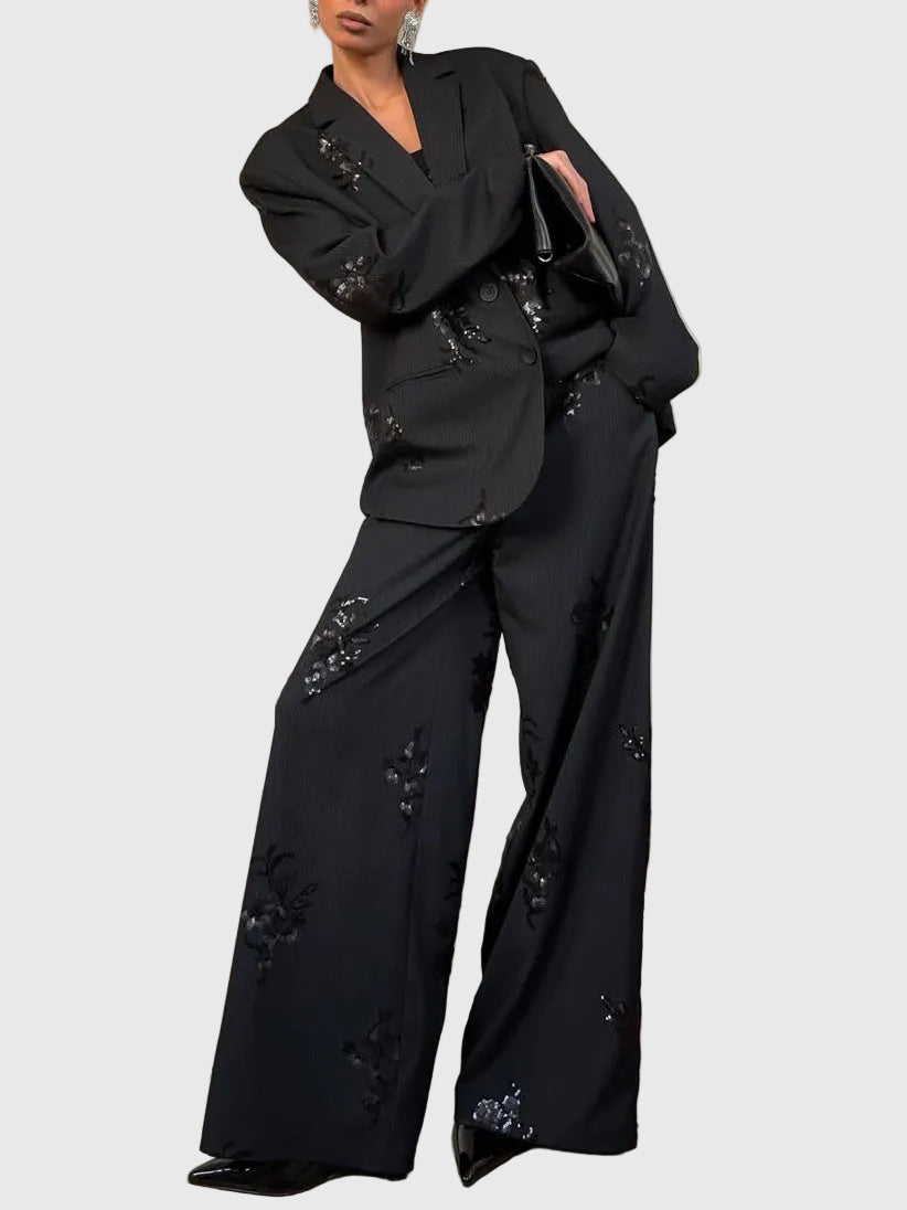 Valentina | Conjunto de Blazer con Lentejuelas