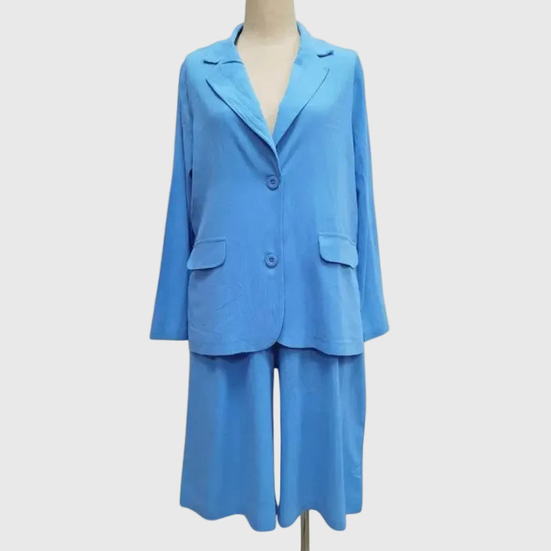 Railey | Conjunto de Traje Elegante de 2 Piezas