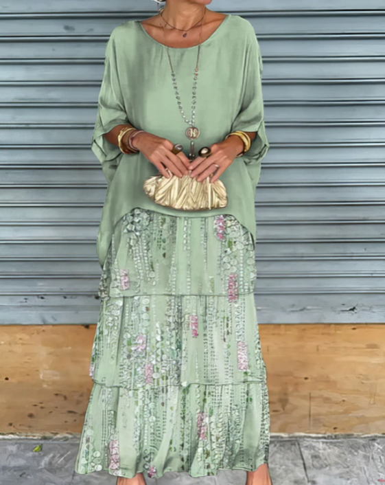 Caroline | Elegante Vestido Maxi Fluido