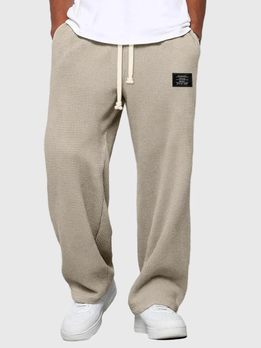 Samuel | Pantalones de Pierna Ancha con Cintura Ajustable