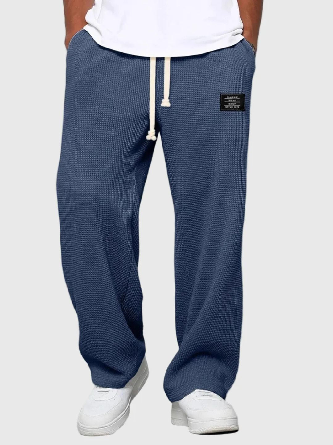 Samuel | Pantalones de Pierna Ancha con Cintura Ajustable