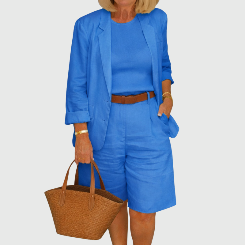 Railey | Conjunto de Traje Elegante de 2 Piezas