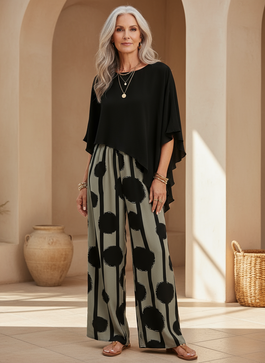 Sabria - Conjunto Relajado de Verano