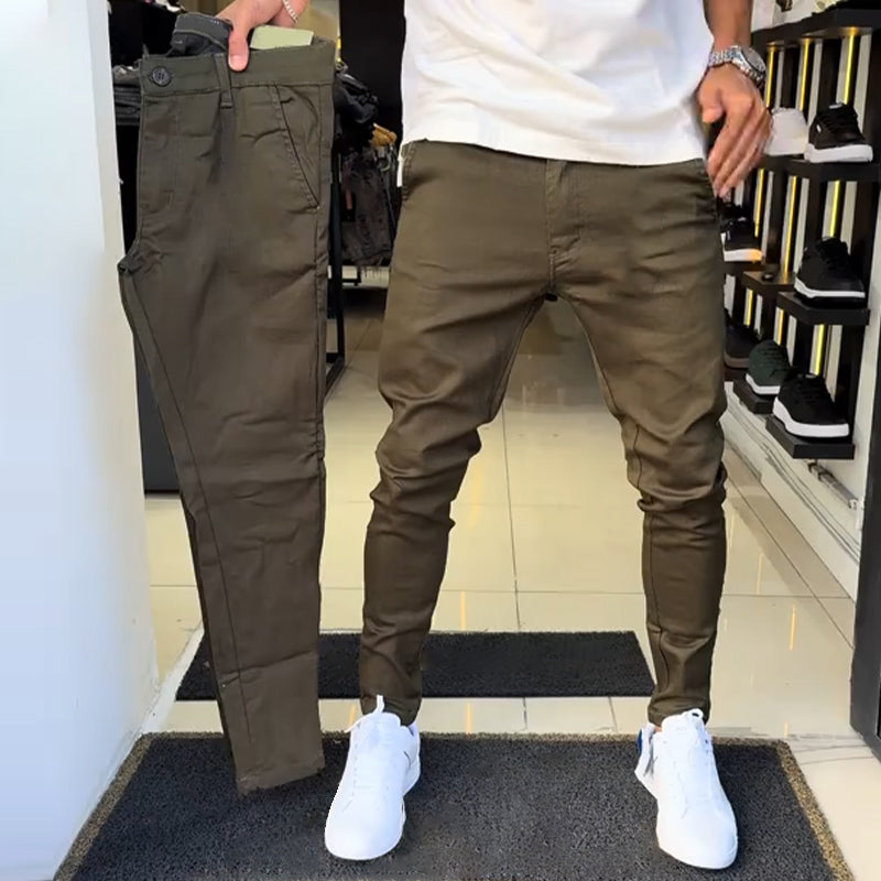 Miguel | Pantalón casual slim fit