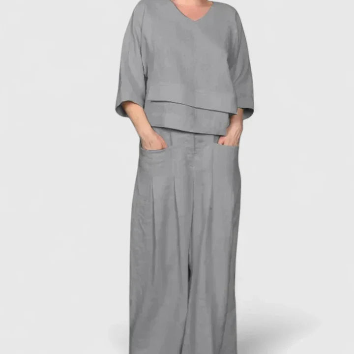 Zaryphina | Conjunto de Dos Piezas Cómodo